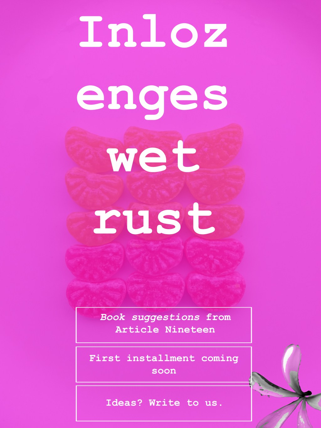 Crying alone and with others, on receiving the&nbsp;book.