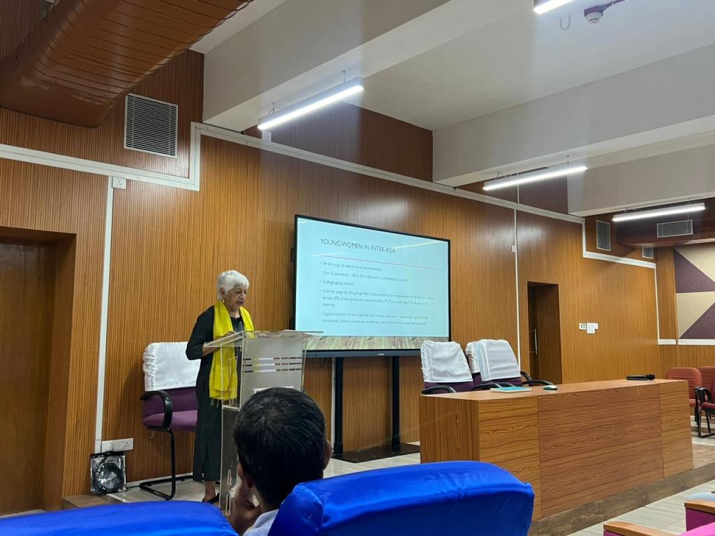 Lecture Notes#5 | Digital Intimacy: Young Women in Inter Asia| Prof.Tejaswini&nbsp;Niranjana